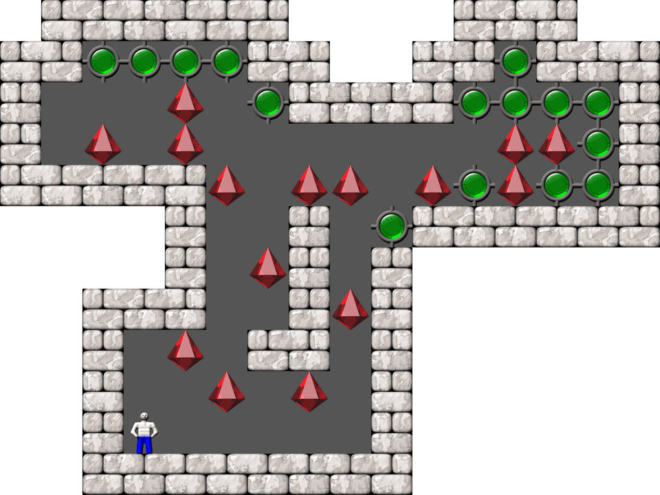 Sokoban Cosmac 7 level 37